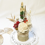 《再販》ドライフラワー　 門松　紅白　赤　白　お正月　お正月飾り　正月飾り