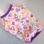 【受注製作】ハートうさちゃん（ピンク系）♪　犬服　わんこ服