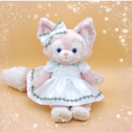 天使の羽根肩リボンワンピース＆リボンゴム(リーナベルSサイズ用コスチューム)