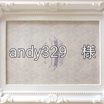 andy329　様　専用注文ページ