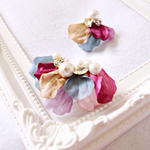 アンティークフラワーear cuff