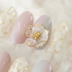 桜咲くお花畑ネイル DN115