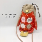 ミナペルホネン パッチワーク ポシェット minaperhonen ペンギン着 