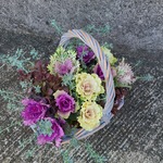 お正月な寄せ植え
