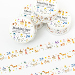 絵本のかけら。マスキングテープ "星降る王国" MT-7
