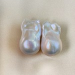 Sグレード 　バロックパールピアス