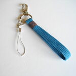 "駿”組紐ストラップ（key142）