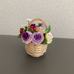 葉牡丹　花かご　9