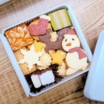 2022.クリスマスクッキー缶【スノーマン】