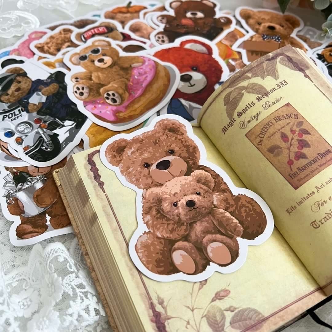 送料無料♡テディベアワールドダイカットカード54種 - nene_hope_heart