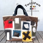 tuttifun＊帆布と革のirodoriバック