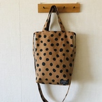 2wayドット柄バッグ