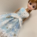 リカちゃん服　ドレス　ワンピース