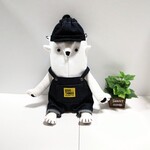 オーバーオール付き！シロクマ巾着【デニム】