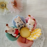 ハンドメイド布小物 ふらわぁカップ（わくわくをあなたに）