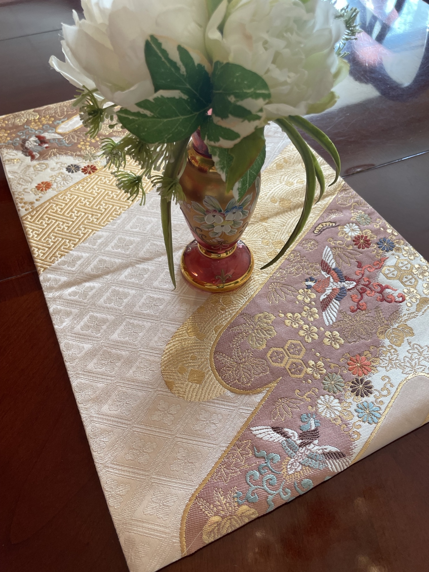 袋帯 純金 刺繍 正絹 今売れている商品