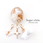 🥚 Angel egg  ~ 3charm set ✵  天使のたまごの帯留め 《 付け替え出来る チャーム3点付 》和装 着物 帯留  大ぶり