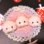ふわふわベビうさちゃん 3枚