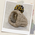 フレブルニット帽　ベージュ