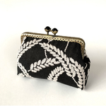 ミナペルホネンとリバティのがま口ポーチ