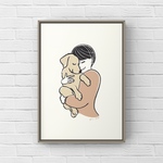 ラブラドールレトリバー【誕生日】A4ポスター　犬　ペット