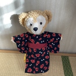 ダッフィーSサイズ　ハンドメイド　着物コスチューム