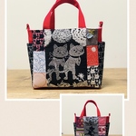 1点のみ　pjcクロッチくんhandmade パッチワーク　収納いっぱいトートバッグ