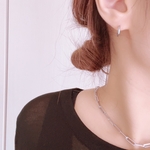 【シルバー専用ページ】ステンレス　ミニフープピアス　金属アレルギー対応　#minne_new