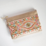 インド刺繍＊ポーチ　　プレゼント　ギフト