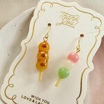お団子ピアス