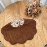 もくもくスタイ（コーデュロイ×フラワー）