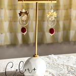 【冬シリーズ❄️】Elegance Ribbon🎀ピアス/イヤリング