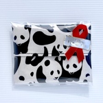 Miya様リクエスト品💖パンダいっぱい🐼　シンプルラミネートティッシュケース