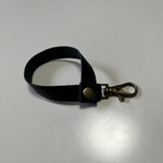 本革キーホルダー6 (黒)