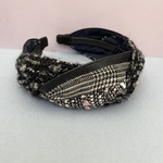LINTON TWEED♡大人のためのツイストリボン♡カチューシャ♡