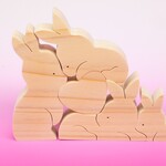 alicexalicex様専用　ハートを囲んだうさぎの家族