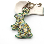 ☆50%オフ☆LIBERTY　Lapin(うさぎ)バッグチャーム『Beverley ビバリー×Kasia　カシア』