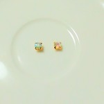 オーロラビジュー　ノンホールピアス