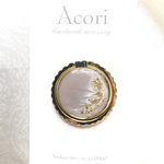 スマホリング　グレージュ