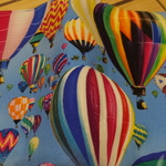 ハンドメイド*文庫本*カラフル気球🎈