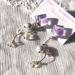  𓊆 宇宙 の 宝石 𓊇  2way ピアス
