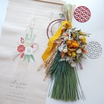 お正月飾り "末広-スワッグタイプ"  一点モノ