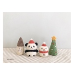 パンダさんと雪だるまさんのクリスマス