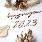 木製【 happynewyear 2022 】レターバナー お正月 飾り付け ウッドレター しめ縄 正月飾り 年賀状 年賀状撮影 かわいい インスタ インスタ映え 装飾 おしゃれ 謹賀新年 賀正