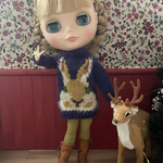 ピュアニーモSサイズ❣️手編みセーター🐰