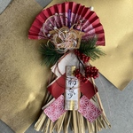 開運お正月飾り　クリスマスから飾れるお正月飾り　しめ飾り  しめ縄飾り　お正月リース　玄関リース　お正月　開運　金運　しめ縄飾り　しめ飾り　クリスマス　リース　スワッグ