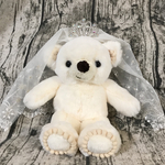 ウェディングベール風♡ペット用カチューシャ♡