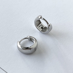 つけっぱなしOK silver925 ミニフープピアス アレルギー対応