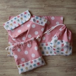 msj0505さま専用ページ　うさぎと水玉の５点セット