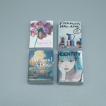 1/6 ミニチュア本 飾り用 雑誌 1セット4冊